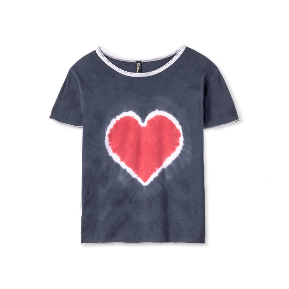 Pretties Venice Tye Dye Heart Baby Tee